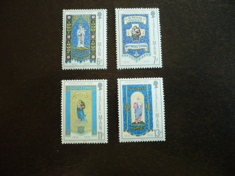 Stamps - Isle of Man - Scott# 92-95 - Mint Never Hinged Set of 4 Stamps