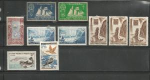 10 St. Pierre and Miquelon Stamps