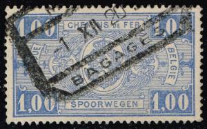 Belgium #Q150 Parcel Post & Railway; Used (0.25)