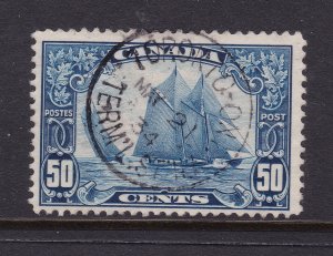 Canada a used 50c bluenose