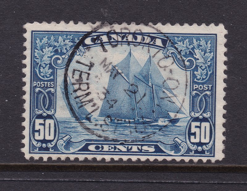 Canada a used 50c bluenose