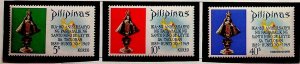 PHILIPPINES Sc 1026-7,C98NH ISSUE OF 1969 - ART