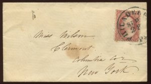 25A Washington Used Stamp on Nice Small Cover Position 40R5L BZ1471