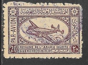 Saudi Arabia C5: 20c Airspeed Ambassador, used, F
