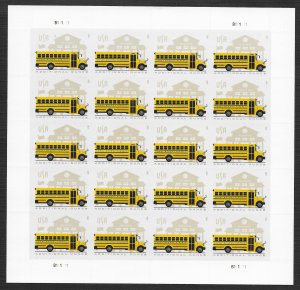 US #5740 (24c) School Bus and School ~ MNH