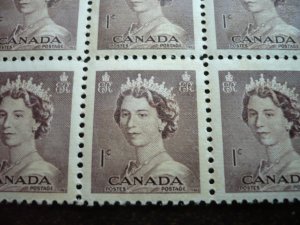 Canada - Mint Block of 6 - QEII - Karsh Portrait