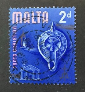 Malta 1965 Scott 315 used - 2p, History of Malta, Proto Christian Period