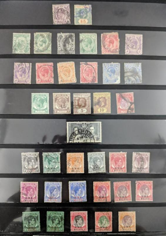 EDW1949SELL : MALAYSIA Old Time Mint & Used collection. Nicely displayed.