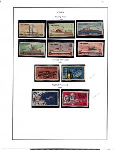 MINT + USED STAMPS FROM    CUBA    (070)