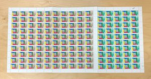 Ceylon 1966 - Scott# 396-7 - 20th Anniv. UNESCO - 2 Sheets of Stamps 2V - MNH