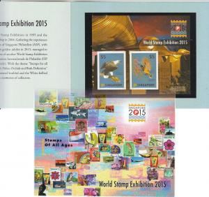 Singapore 2012 World Stamp Expo 2015 MNH Imperf Special No.