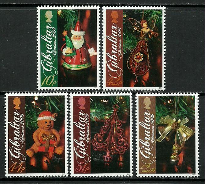 Gibraltar #1216-20 MNH Set - Christmas