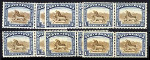 South Africa #43 (SG 48) Cat£660 (catalogue value for hinged), 1930-45 1sh b...