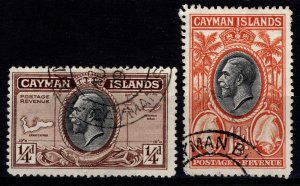 Cayman Islands 1935 George V Def., Part Set [Used]