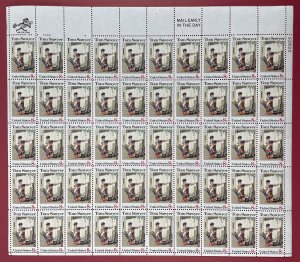 Scott 1470 TOM SAWYER Sheet of 50 US 8¢ Stamps MNH 1972