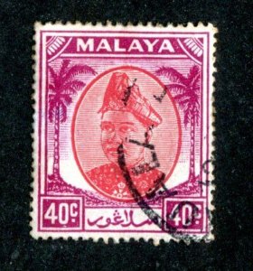 28 BCX  1949 Selangor Sc.# 90 used cv $8 ( Offers welcome )