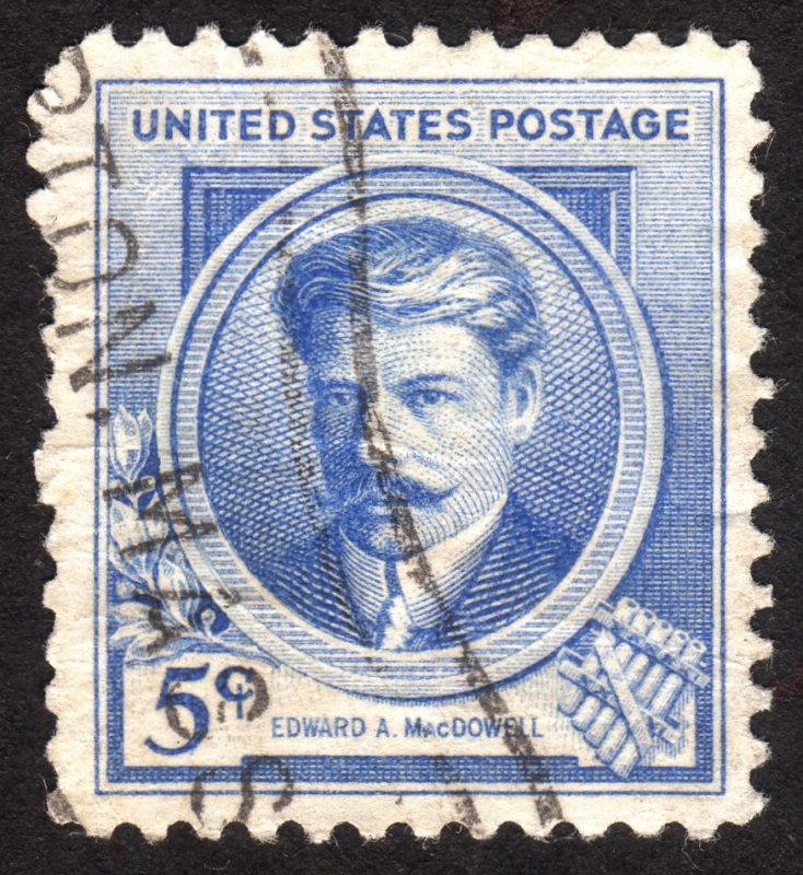 1940, US 5c, Edward A. MacDowell, Used, Sc 882