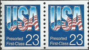 # 2607 MINT NEVER HINGED FLAG IN USA    