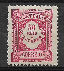 COLLECTION LOT OF # 790 PORTUGAL # J12 1904 UNUSED NO GUM CV=$52.50