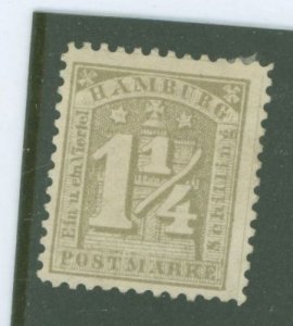 Hamburg #22 Mint (NH) Single