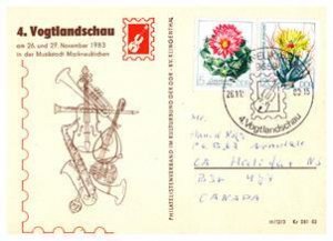 Germany D.D.R., Flowers, Music