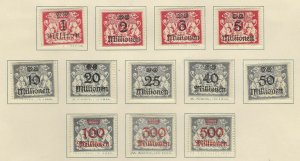 Danzig 144-155 Mint Hinged  (417483)  