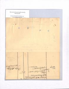 India States INDORE Document REVENUES 2 x 10a Court Fee {samwells-covers}MS2508*