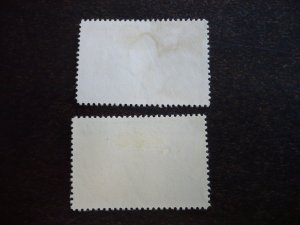 Stamps - Cuba - Scott# 743-744- Mint Hinged Set of 2 Stamps