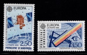 Andorre (French) Andorra Scott 403-404 MNH** Europa stamp set