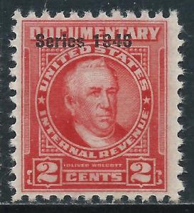 U.S., Scott #R487, 2c MH
