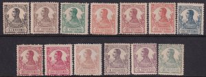 Spanish Guinea 1912 Sc 115-27 set MNH**