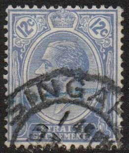 Straits Settlements Sc #192 Used