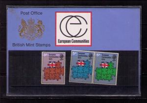 GREAT BRITAIN Sc# 685 - 687 MNH FVF Set3 PO Pack Flag Puzzle