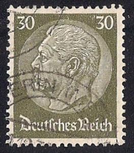 Germany #426 30pf Paul Von Hindenburg used EGRADED VF 78