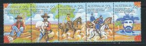 Australia 741 1980 Wanderer strip MNH