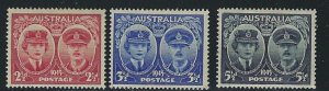 Australia 197-99 MH 1945 set (ap9841)