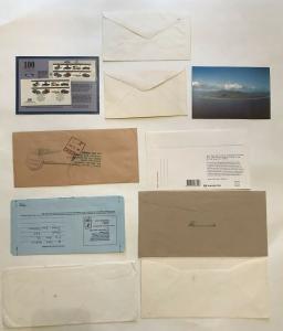 10-piece oceania / australia/ nz cover lot 1960s-90s [L.488]