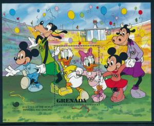 Disney Grenada - MNH Souvenir Sheet Olympic Seoul #1591 (1988)