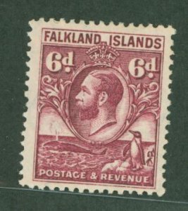 Falkland Islands #59  Single (King)