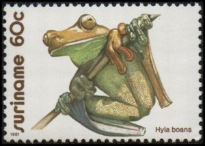 Suriname 576 - Mint-NH - 60c Rusty Tree Frog (1981) (cv $0.90)