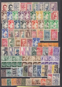 Z5167, JL Stamps mint france colonies and italy lot see details