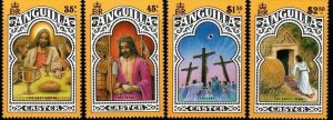 ANGUILLA SG846/9 1989 EASTER MNH