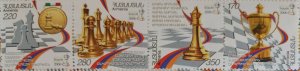 Armenia MNH** 2006 2007 Mi 557-560 World Chess Olympiad Torino OLYMPIC se-tenant