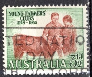 Australia 1953; Sc. # 262; Used Cpl. Set