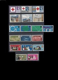 GREAT BRITAIN 5 DIFFERENT SETS ALL MINT NEVER HINGED (SEE DESCRIPTION)