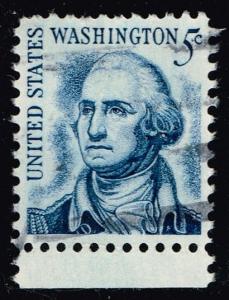 US #1283B George Washington (Redrawn); Used