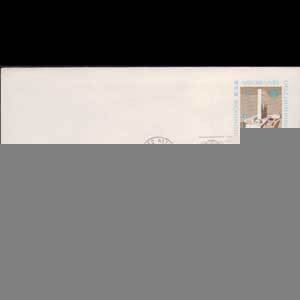 UN-NEW YORK 1975 - Stamped Envelope-Headquarters 10c