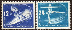 DDR  Scott  51-52  Mint