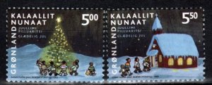 Greenland #420-21   MNH CV $4.25  (V5261)