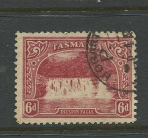 STAMP STATION PERTH: Australia Tasmania #107  VFU 1905 Single 6p Stamp
